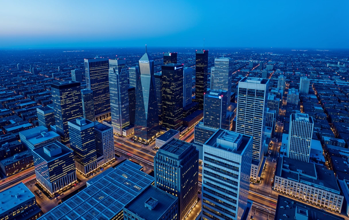 Cityscape backdrop