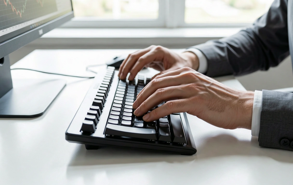 Institutional analyst workflow